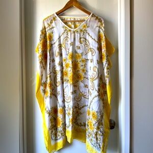 FLORAL SEE-THROUGH COVER-UP! 🌞🌼 BERIVAN, ONE SIZE ⭐️